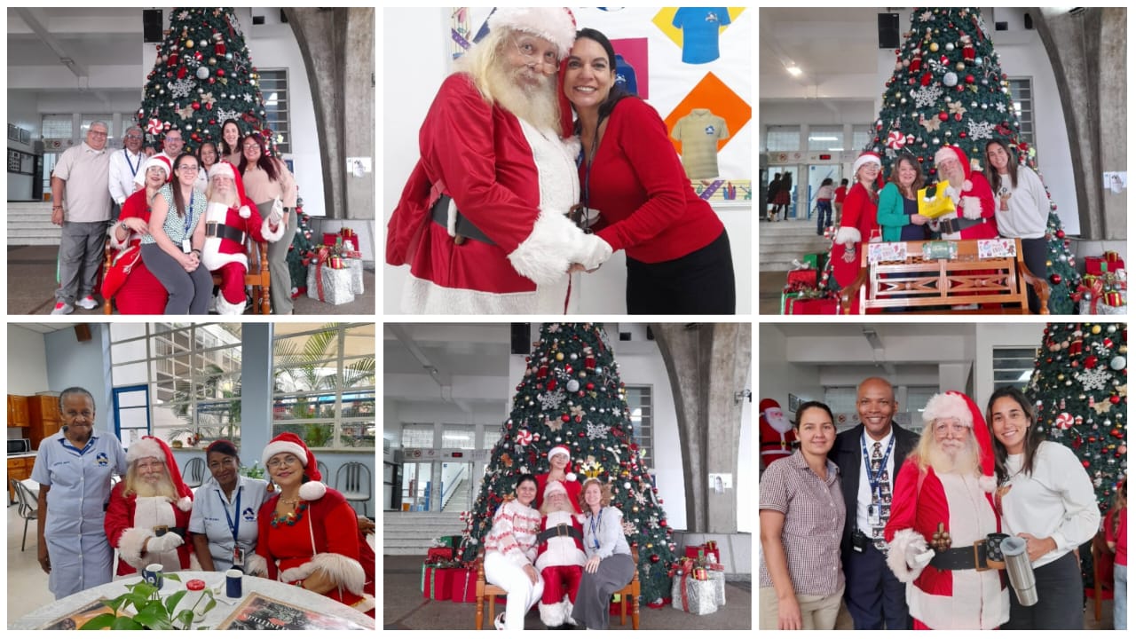 Celebracion Navidad 2025 con la visita de los esposos Clauss