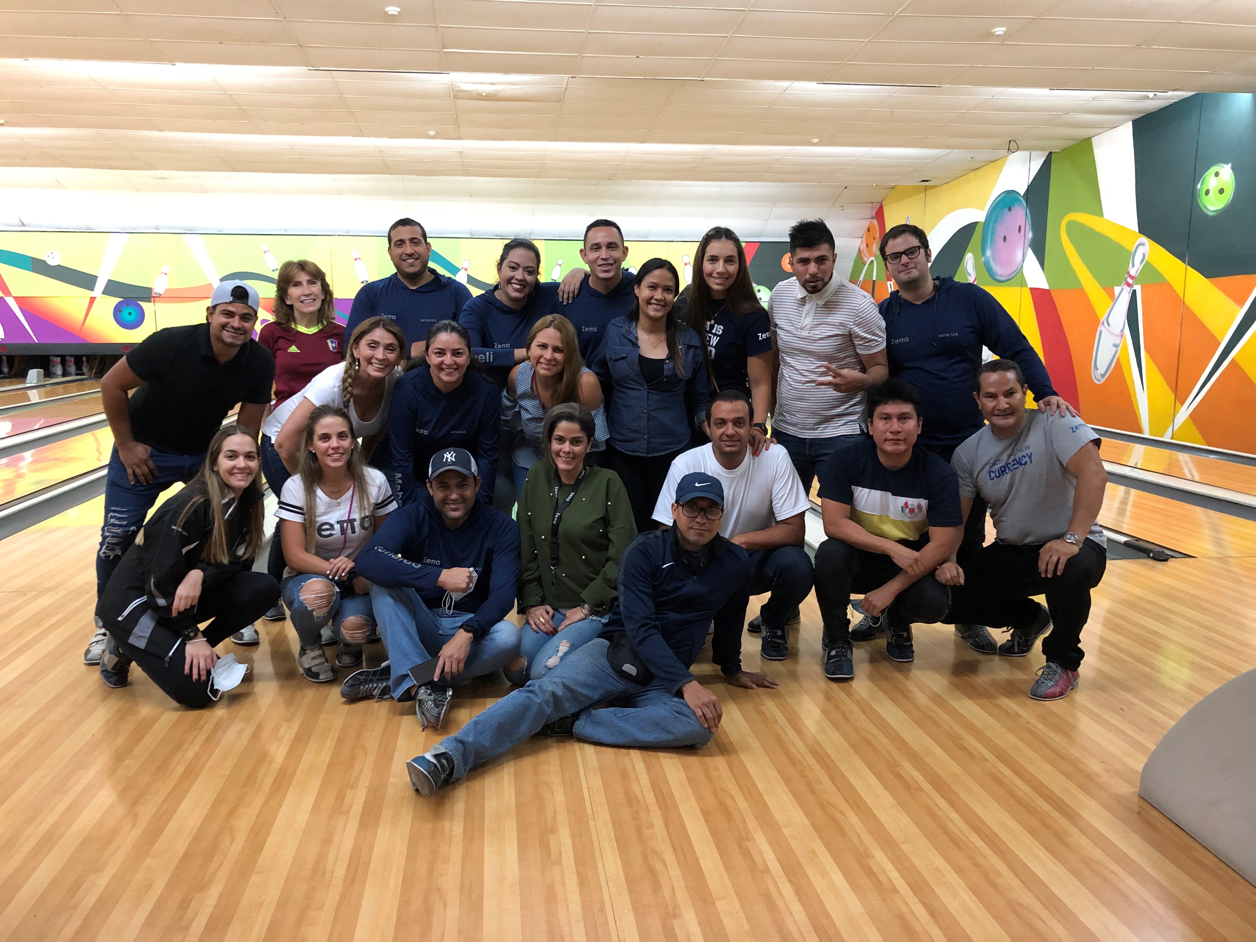 Celebración de nuestra primera Certificación de GPTW en el Bowling. Agosto 2.021